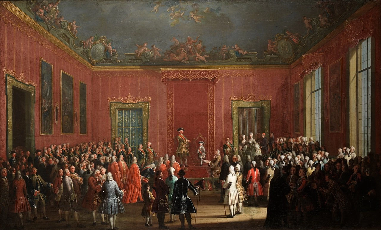 Abdicazione di Carlo di Borbone al trono di Napoli - Museo del Prado, Madrid